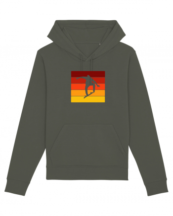 Retro Skateboarding Sunset - Skater For Life Khaki