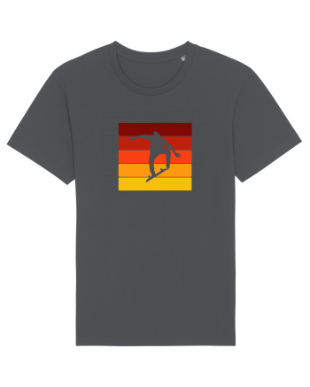 Retro Skateboarding Sunset - Skater For Life Anthracite