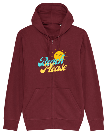 Beach Please Burgundy