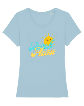 Beach Please Sky Blue