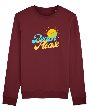 Beach Please Burgundy