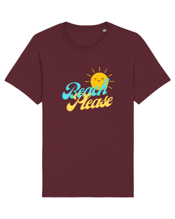 Beach Please Burgundy