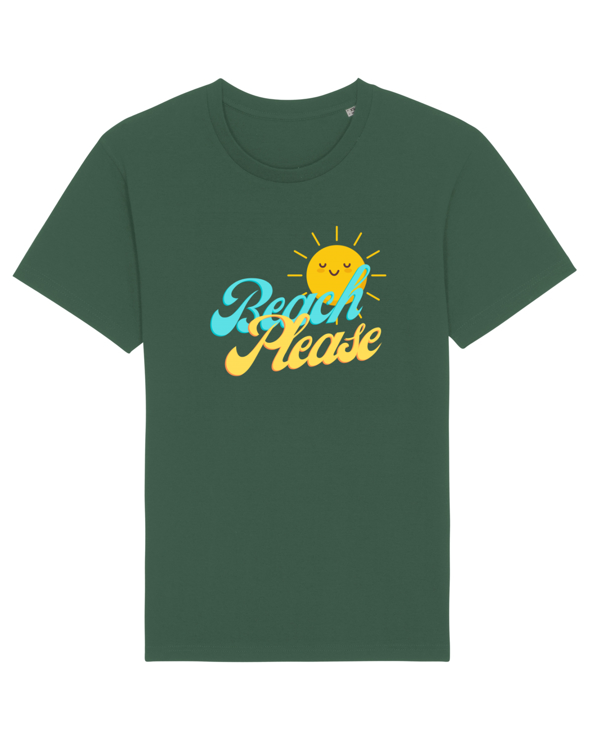 Tricou mânecă scurtă Unisex Rocker Bottle Green