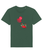 Rac vs Caracatiță Tricou mânecă scurtă Unisex Rocker