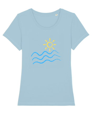 Marea și Soarele Sky Blue