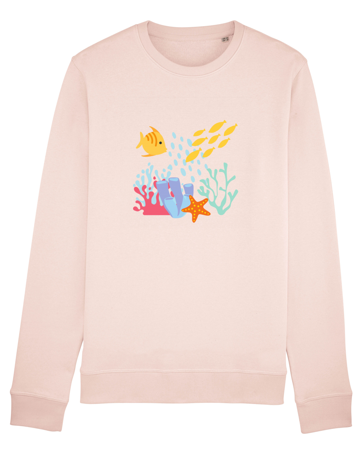 Bluză mânecă lungă Unisex Rise Candy Pink