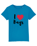 I love bags negru Tricou mânecă scurtă  Copii Mini Creator