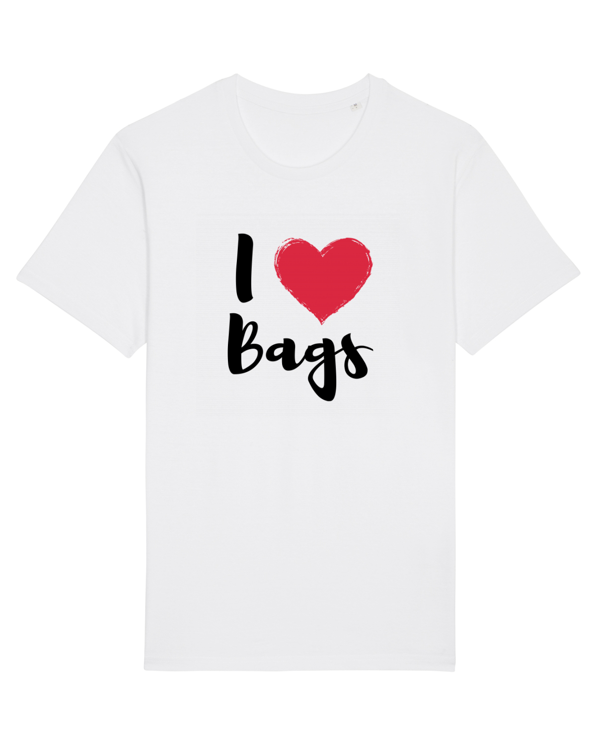 Tricou mânecă scurtă Unisex Rocker White