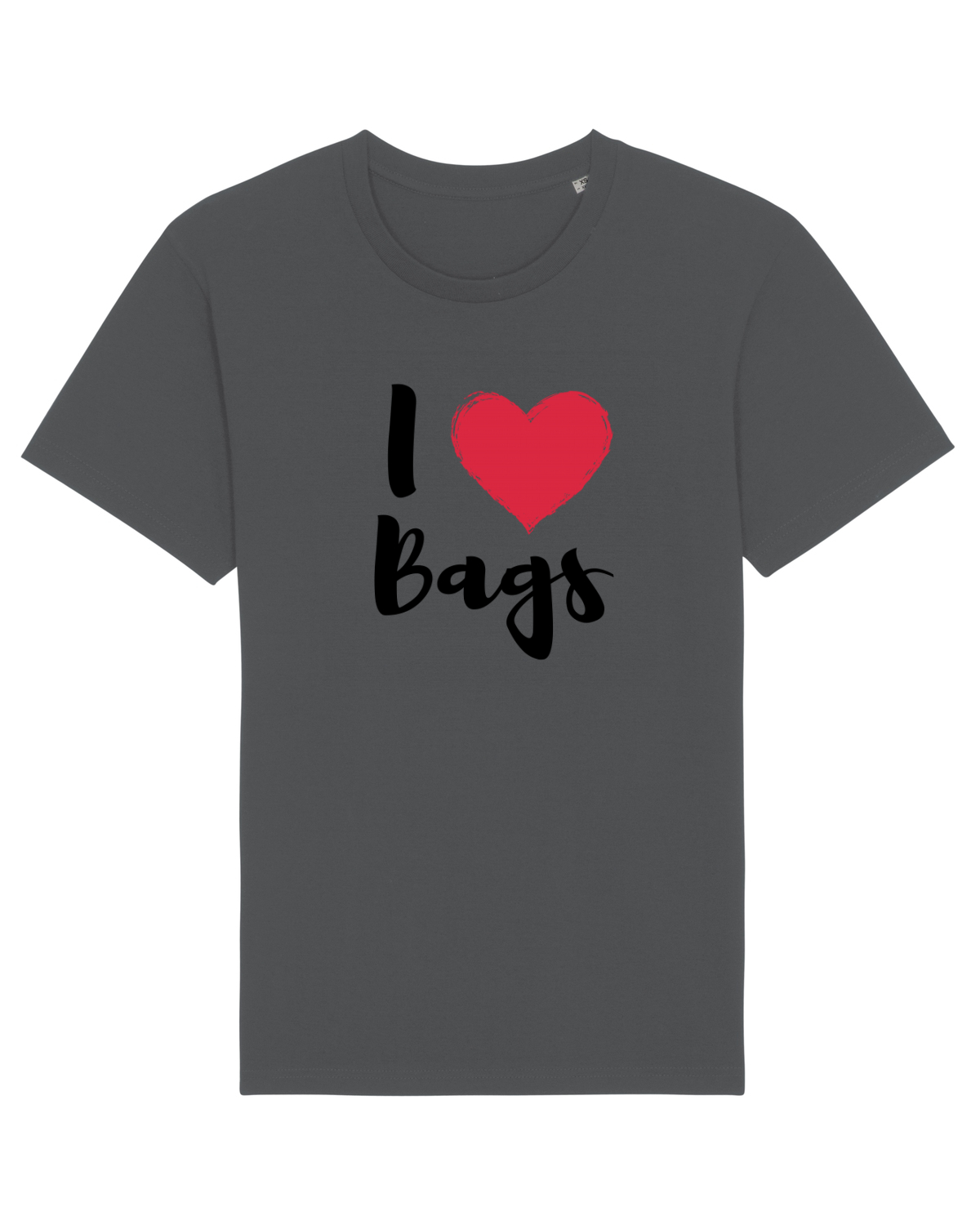 Tricou mânecă scurtă Unisex Rocker Anthracite