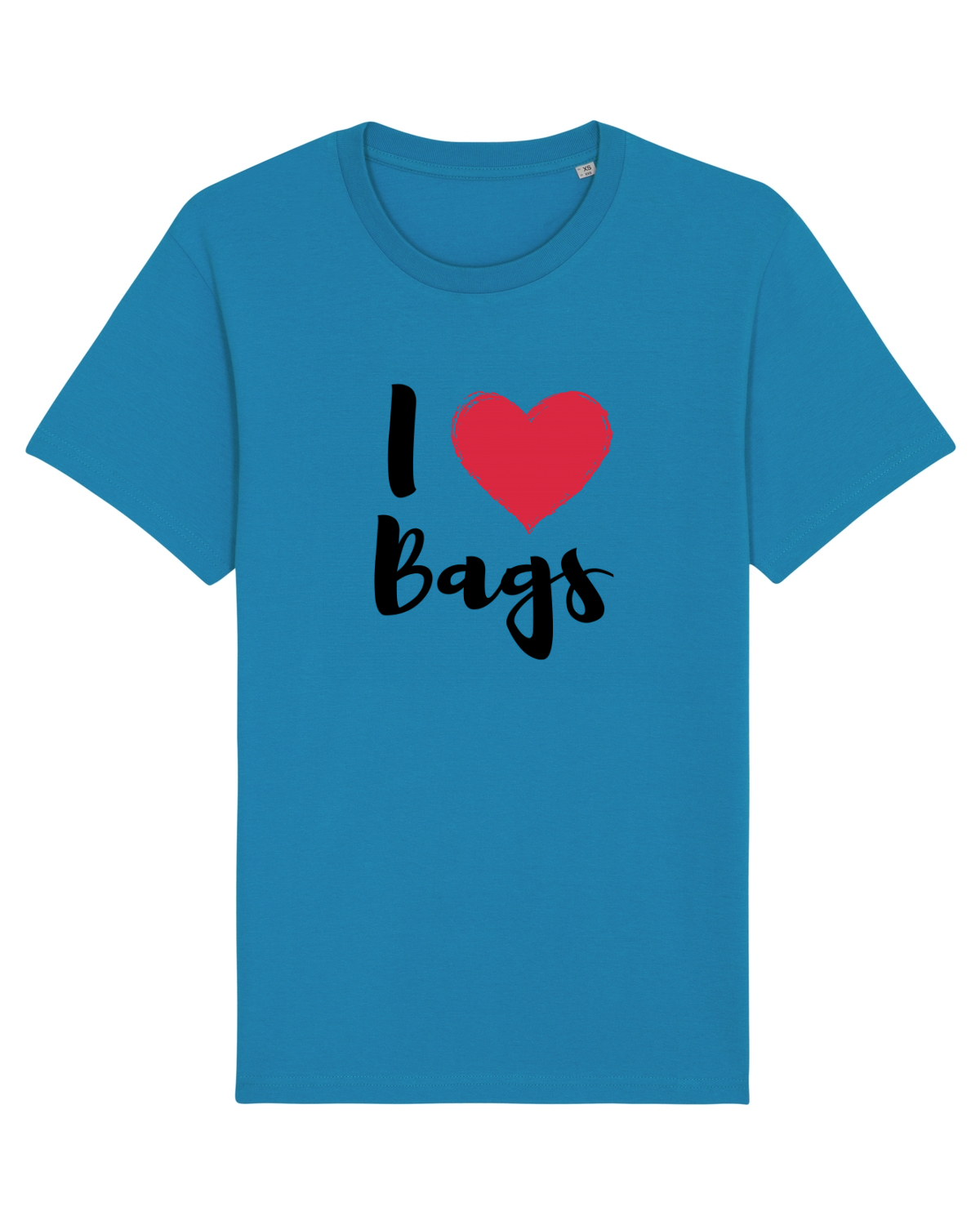 Tricou mânecă scurtă Unisex Rocker Azur