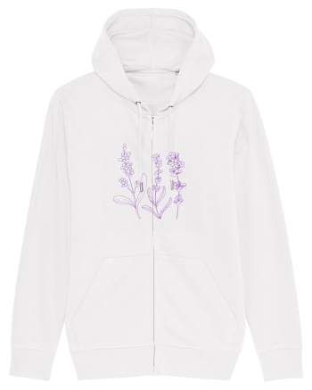 Lavanda Mov White