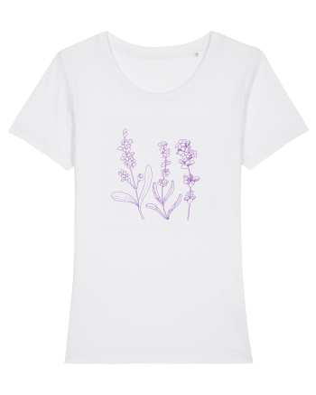 Lavanda Mov White