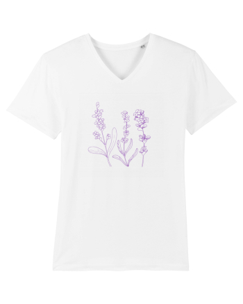 Lavanda Mov White