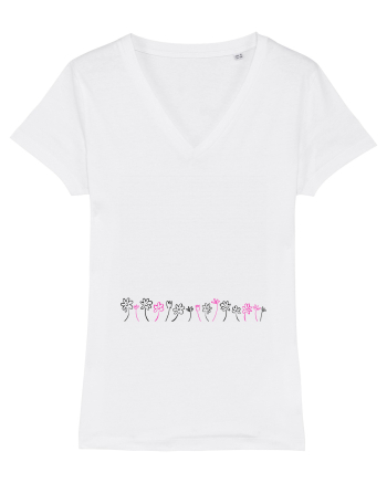 Floricele pe câmpii White