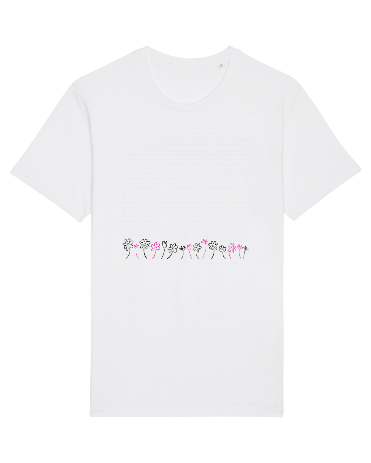 Tricou mânecă scurtă Unisex Rocker White