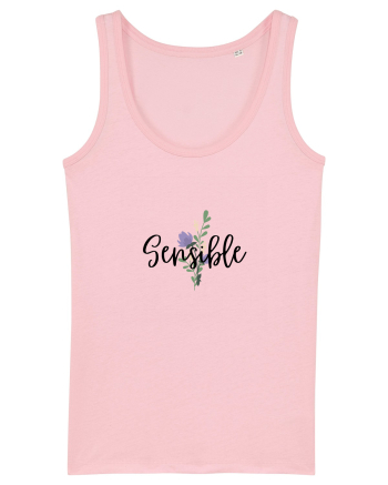 Sensible floare albastră Cotton Pink