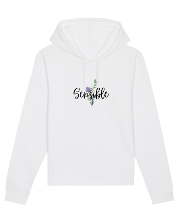 Sensible floare albastră White