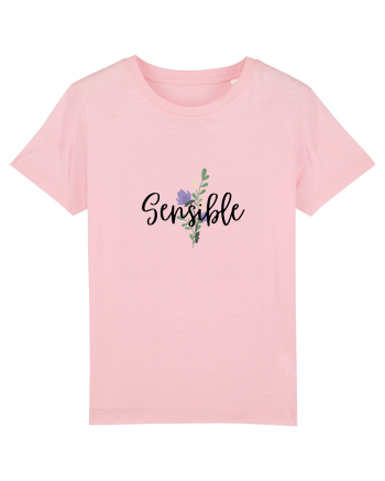 Sensible floare albastră Cotton Pink