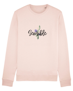 Sensible floare albastră Bluză mânecă lungă Unisex Rise