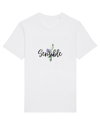 Sensible floare albastră White