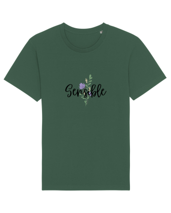 Sensible floare albastră Bottle Green