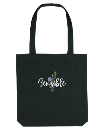 Sensible floare albastră Black