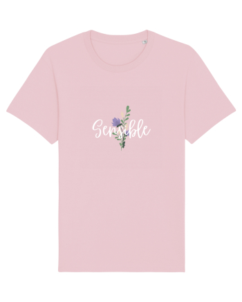 Sensible floare albastră Cotton Pink