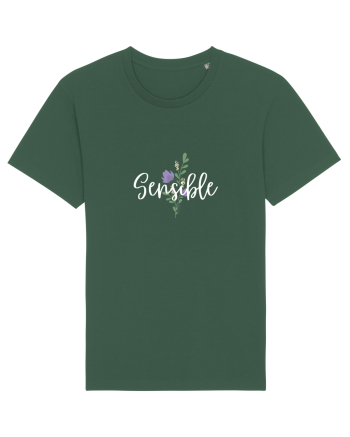 Sensible floare albastră Bottle Green