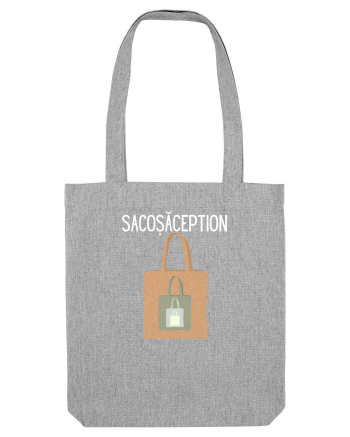 Sacoșăception alb Heather Grey