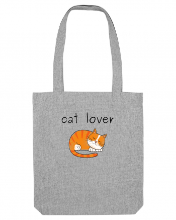 Cat Lover Heather Grey