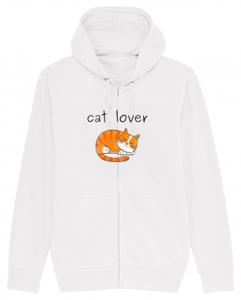 Cat Lover White