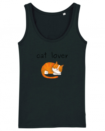 Cat Lover Black