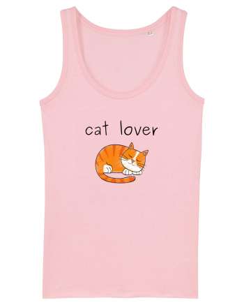 Cat Lover Cotton Pink