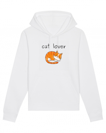 Cat Lover White