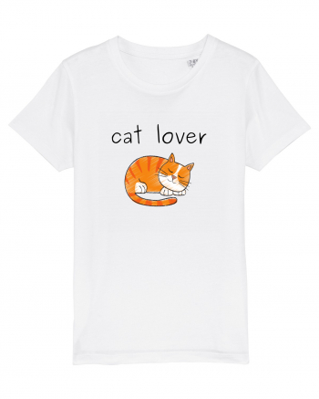 Cat Lover White