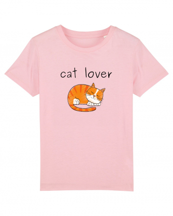 Cat Lover Cotton Pink