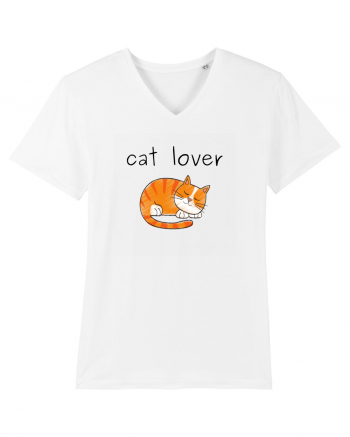 Cat Lover White