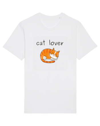 Cat Lover White