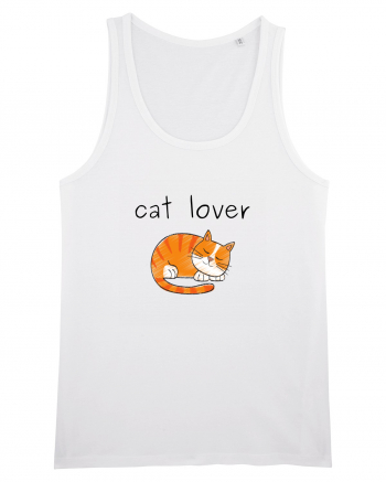 Cat Lover White