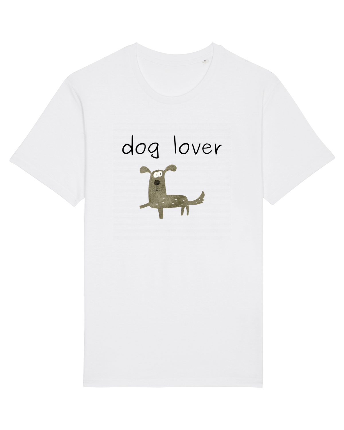Tricou mânecă scurtă Unisex Rocker White