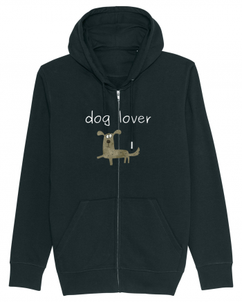 Dog Lover alb Black