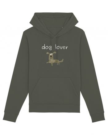 Dog Lover alb Khaki