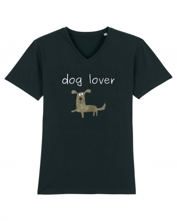 Dog Lover alb Black