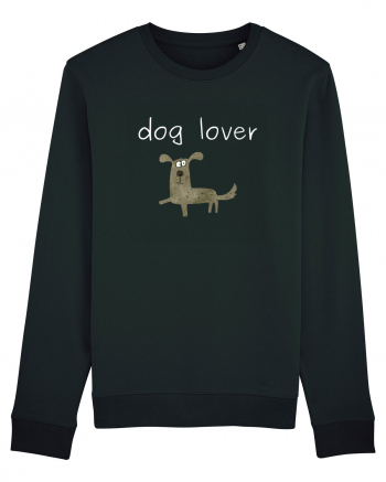 Dog Lover alb Black