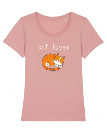 Cat Lover alb Canyon Pink