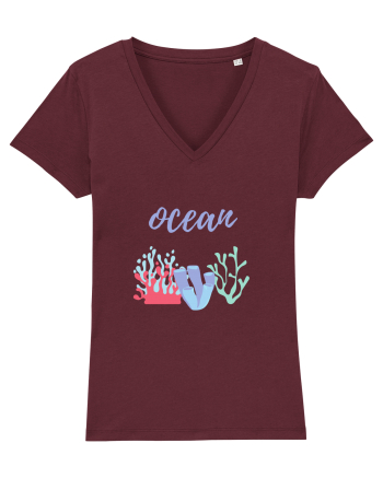 Fundul Oceanului Burgundy