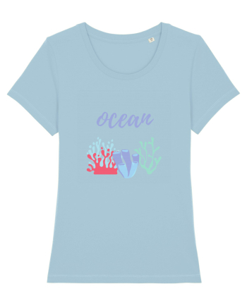 Fundul Oceanului Sky Blue