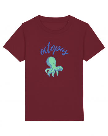 Octopus (caracatiță) Burgundy