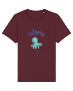 Octopus (caracatiță) Tricou mânecă scurtă Unisex Rocker