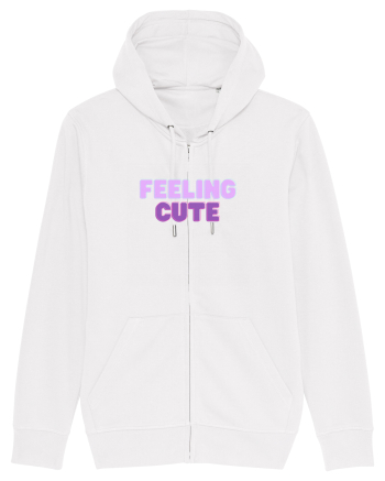 Feeling cute White